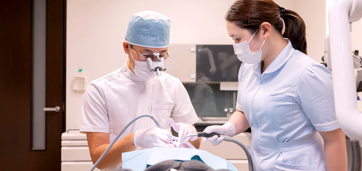 患者さまにとって満足度の高い治療となるよう技術の研鑽に努めています。